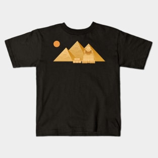 The pyramids Egypt T-shirt Kids T-Shirt